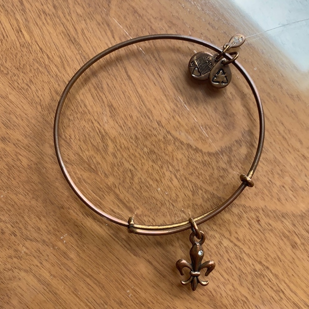Alex and ani bracelet fluer de lis